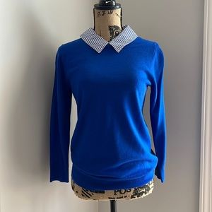 J Crew collared sweater